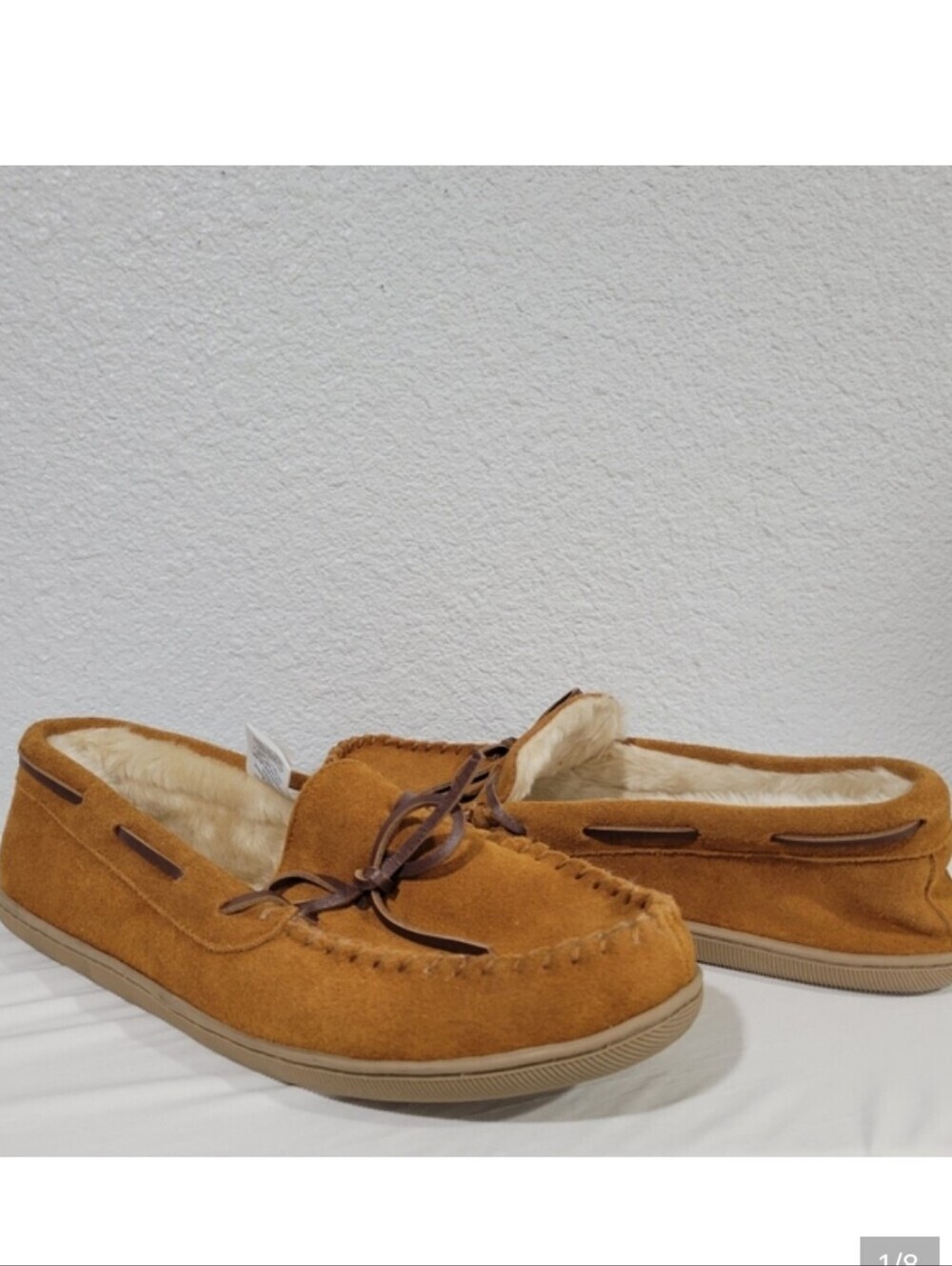 J Crew Factory Mens Suede scuff slippers Loafers Size 11
